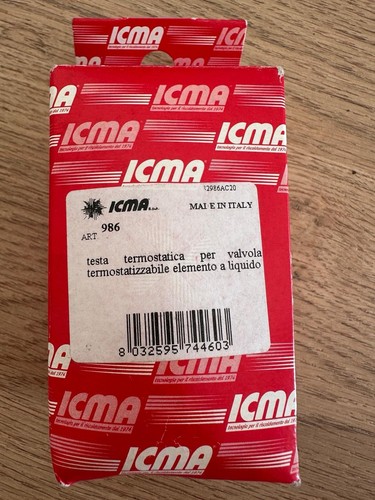 Valvola termostatica icma 986 - valvola,