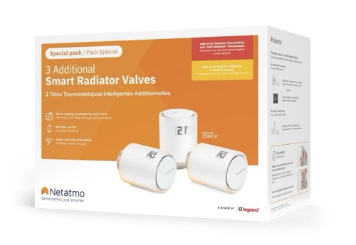Netatmo pack valvole - pack, 3