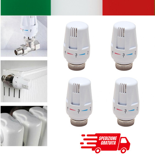 Set valvole termostatiche - set,