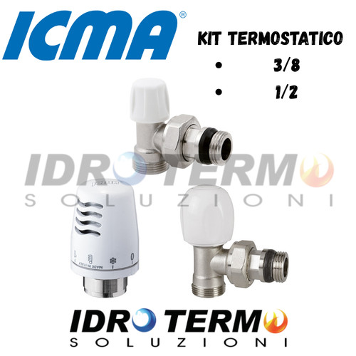 Kit termostatico icma - termostatico, valvola